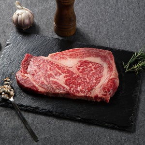 [프라임등급] 수입산 프라임 등심 척아이롤 스테이크 구이용 소등심 1kg, 1개