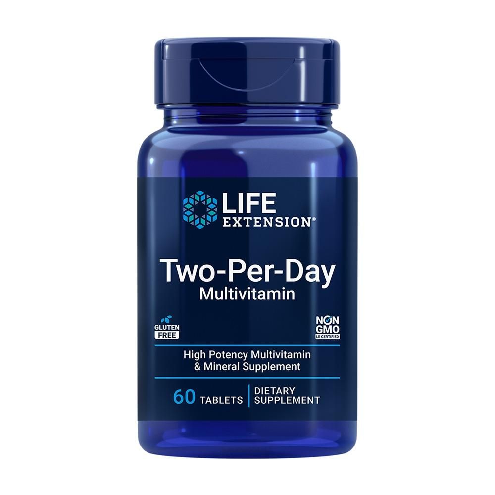 라이프익스텐션 투퍼데이 <b>멀티비타민</b> Two Per Day <b>Multivitamin</b> 타블렛60정