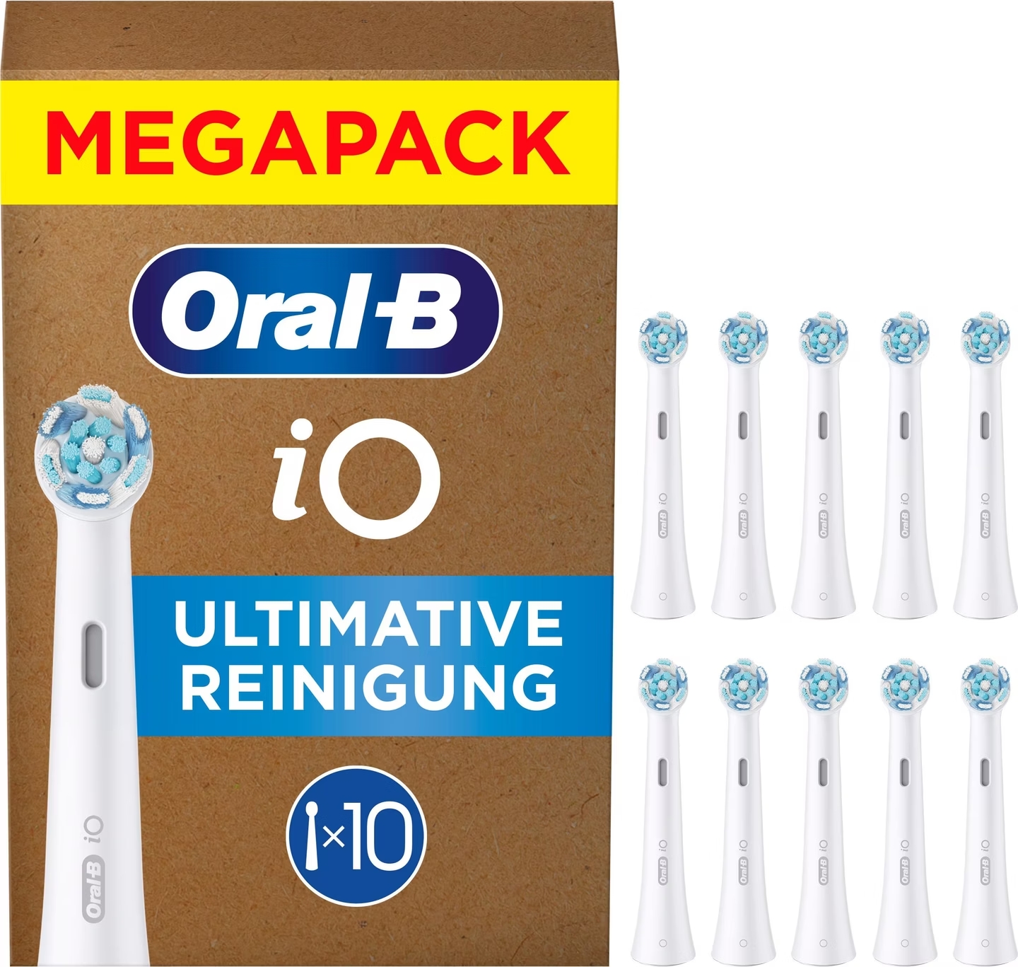 Oral-B iO Ultimate Clean 전동칫솔모 화이트 10개입