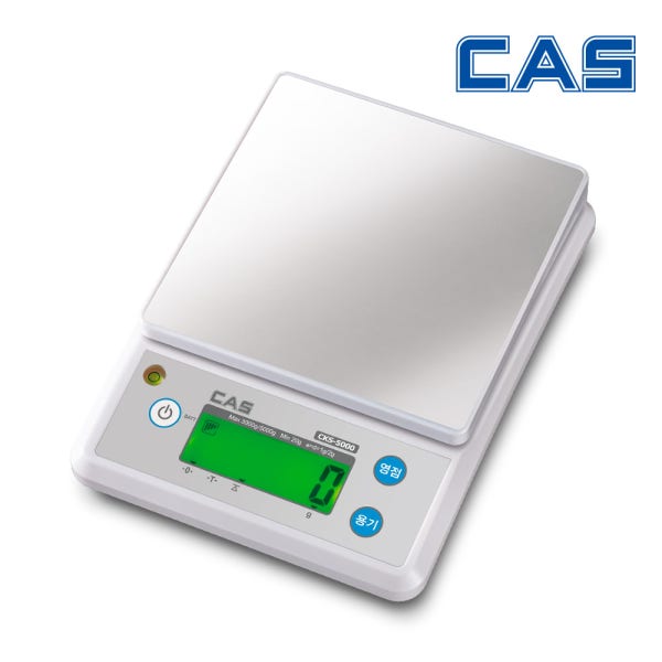 CAS 카스 전자저울 주방저울 5kg CKS-5000 카페 요리 다이어트