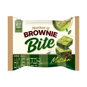 오리온 마켓오 브라우니 제주말차 바이트 240g / 1봉