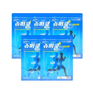 슈퍼 쿨파스 시원한 붙이는일체형 COOL 쿨 파프 5팩