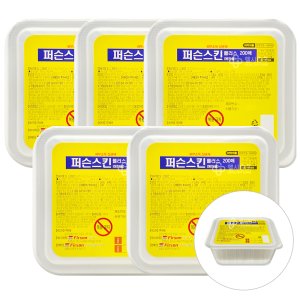 성광 퍼슨 일회용알콜솜 스킨플러스 200매x5개 피부소독살균제