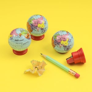 쿰 지구본 연필깎이 샤프너 KUM Globe Pencil Sharpener