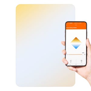 직사각방등 오스람 레드밴스 스마트 플러스 리모콘 조명 70W, 2700K - 6500K