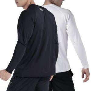 DRSKIN 기능성 활동성 긴팔 티셔츠 오버핏 래쉬가드 소매끝 타이트 런닝 티셔츠