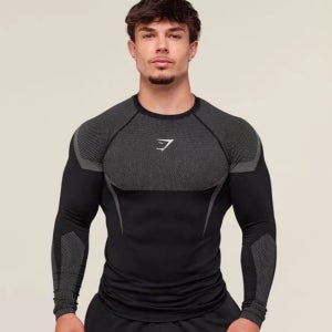 짐샤크 GYM SHARK 컴프레션 긴팔 티셔츠 5컬러 기능성 긴팔티 GYMSHARK