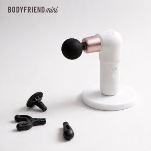 강력한 초소형 초경량 4종 마사지헤드 미니 마사지건