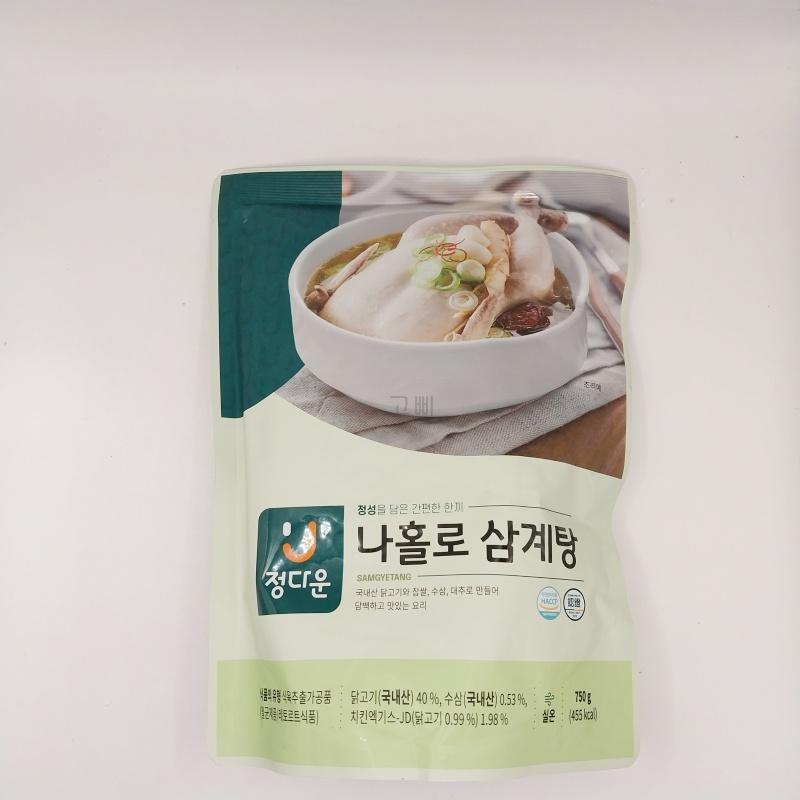 정다운 나홀로삼계탕 750g