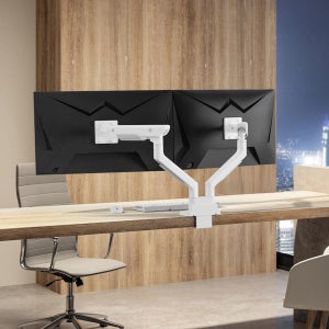 카멜마운트 MPD1H 듀얼 고중량 암타입 모던 모니터 거치대 받침대 모니터암