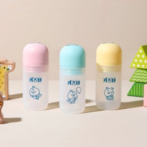 키즈텐 국내생산 아기 신생아 반영구 실리콘 물약병 어린이 투약병 23ml, 3개