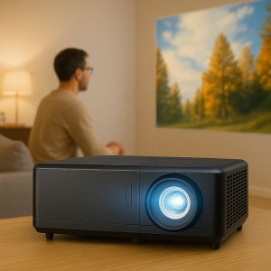 옵토마 레이저 3000안시 4K UHD 게이밍 홈시네마 영화감상 가정용 빔프로젝터 티비