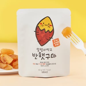 단짝상회 고구마말랭이60g 저당 간식 회사 사무실 탕비실간식