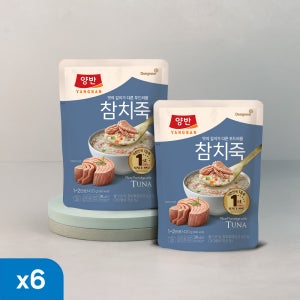 [N배송] 동원 양반 참치죽 파우치 420g 6개