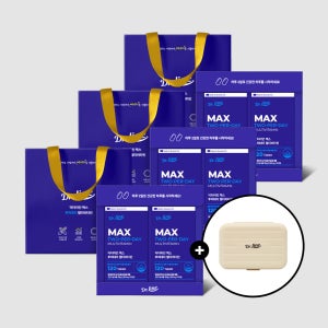 닥터라인 맥스 투퍼데이 멀티 비타민 2입 선물세트 3개 (12개월분) 고함량 종합 활력 미네랄