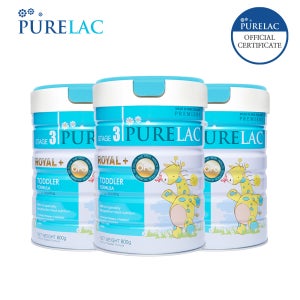 퓨어락로열플러스 3단계 분유 (12-36개월) 800g 3캔