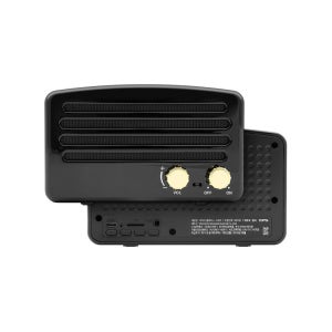 Coms 휴대용 블루투스 스피커 풀세트 블랙 2개 스테레오 Y 케이블 TWS 지원 NS145