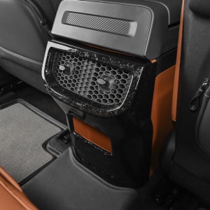 타스만 튜닝 용품 콘솔백 포지드 카본 커버 몰딩