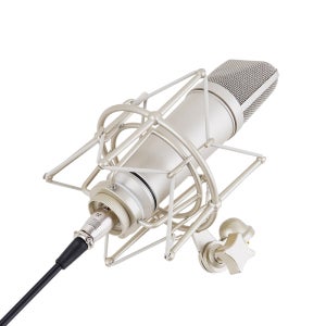 Coms 방송 녹음용 콘덴서 마이크 캐논 케이블 쇼크 마운트 제공 BB210