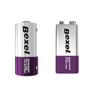 벡셀 망간 D 건전지 사각 9V 건전지