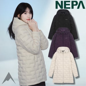 네파 역시즌패딩 안유진 미들패딩 투부스 여성 겨울 튜브 구스다운 자켓 거위털 가벼운 점퍼