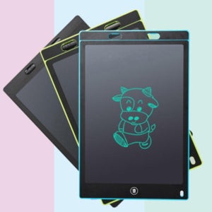 (색상랜덤) LCD 12인치 메모패드 필기판 전자노트 메모장 그림
