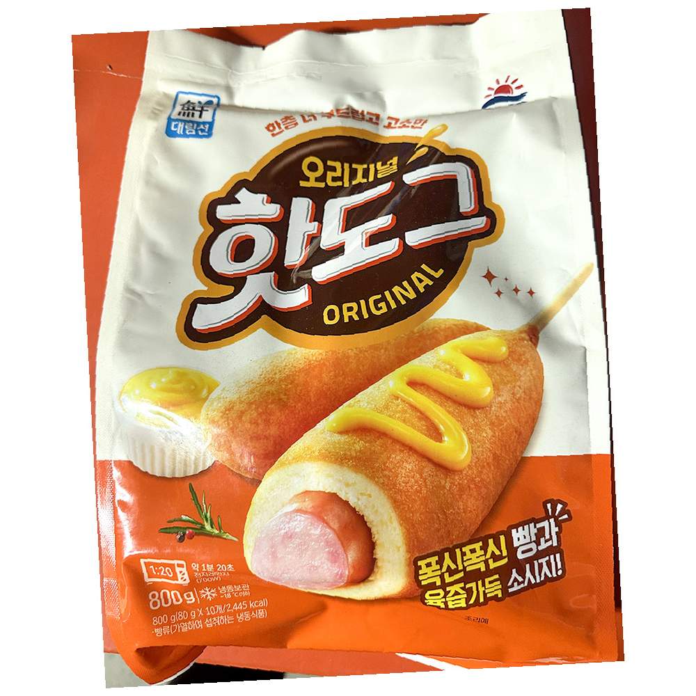 경성 핫도그 냉동핫도그