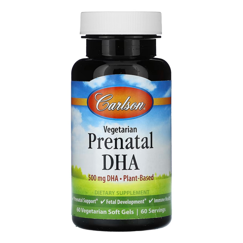 칼슨 베지테리언 <b>프리네이탈 DHA</b> 500mg 60베지테리언소프트젤