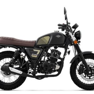 베넬리 키웨이 SR125 블랙 클래식 오토바이 바이크