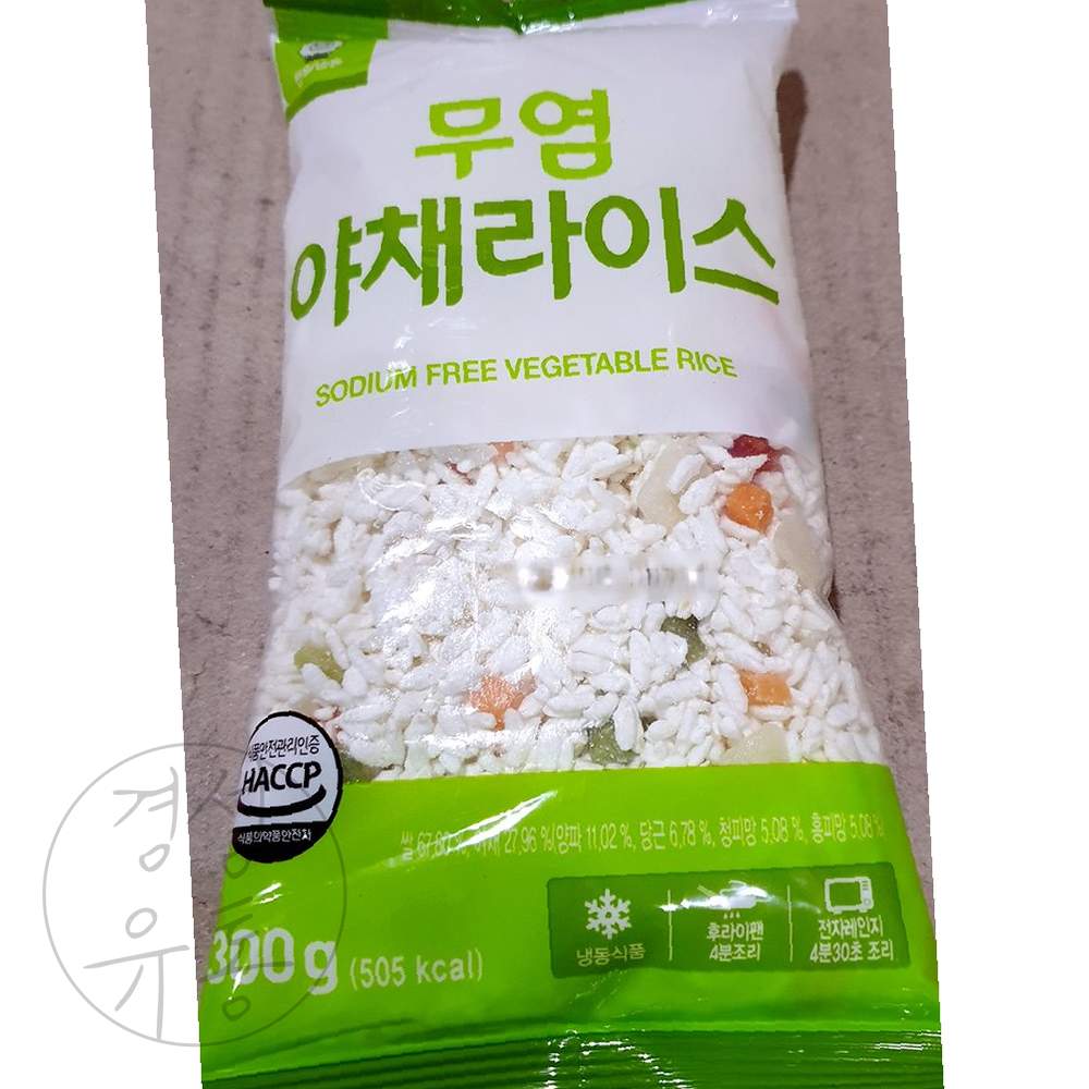 경성 천일 무염야채라이스 냉동볶음밥 냉동밥