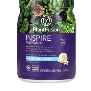 플렌트퓨전 인스파이어 포 우먼 크리미 바닐라 빈 1 lbs 450g