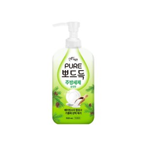 피죤 퓨어 뽀드득 주방세제 솔잎향 용기 500ml