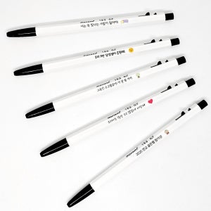 응원 문구 인쇄 이름 각인 모나미 153 유성 네임 볼펜