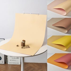 사진 촬영 양면 배경지 팬톤컬러 모란디 배경 촬영소품 57x87cm
