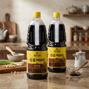 몽고간장 송표 프라임 양조간장 1.8L 2개