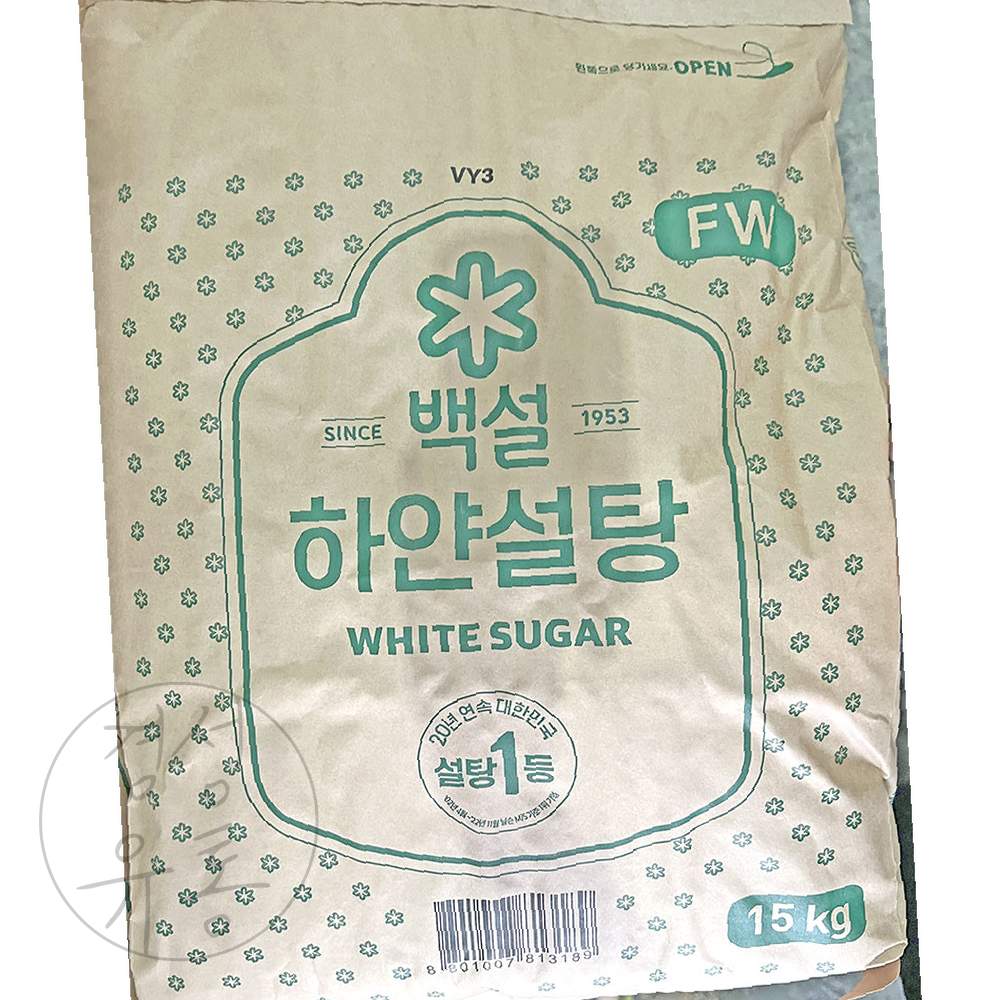 경성 하얀설탕 FW용 15K 설탕가루 백설탕15KG