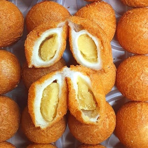 미드림 발효쌀가루 찹쌀고구마도너츠 튀겨진완제품 찹쌀고구마도넛1팩(40g x 20개)