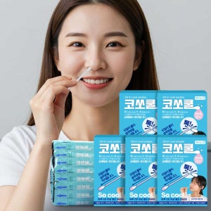 코쏘쿨 액상 면봉 250개 코속 귀속 청결 천연 오일 개별 포장 순면 대용량