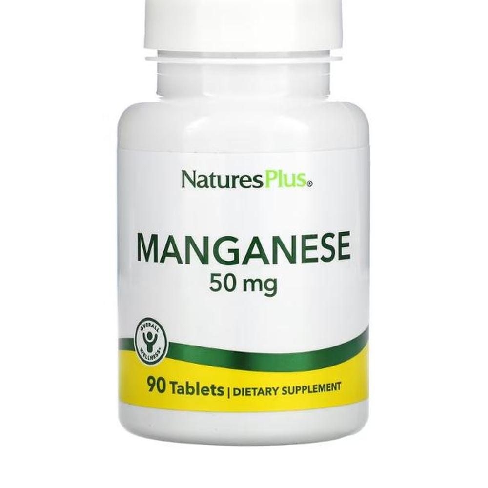 네이쳐스플러스 <b>망간 50mg</b> 90 태블릿