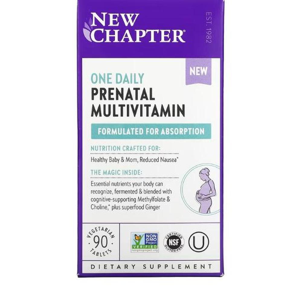 뉴쳅터 원 <b>데일리 프리네이탈 멀티</b>비타민 베지 90정