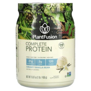 플렌트퓨전 컴플리트 프로틴 크리미 바닐라 빈 450g(1lb)