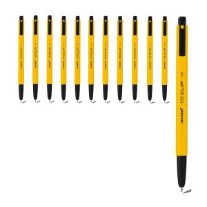 모나미 153 클립 볼펜 1.0mm 12p