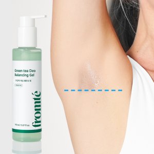 [프롬테] 전신 보송 데오드란트 젤 크림 150ml 겨드랑이 사타구니 땀 냄새 제거 억제제