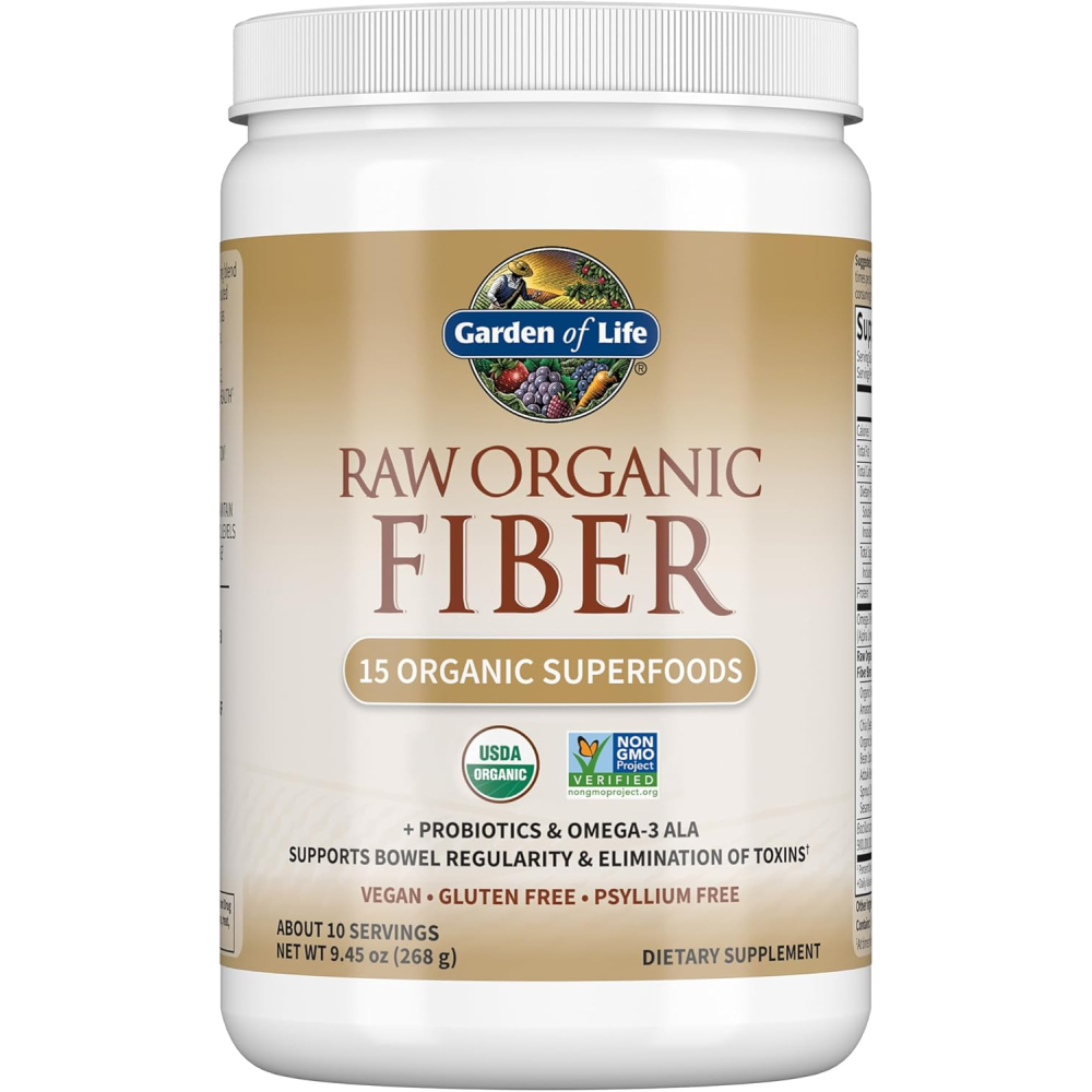 가든오브라이프 로우 화이버 <b>RAW Organic Fiber</b> 식이섬유 268g