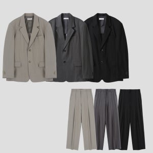 린넨 세미와이드 셋업 GENTLE COVER 25ss 여름