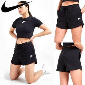 나이키 에센셜 프렌치테리 여자 트레이닝 반바지 숏팬츠 CJ2159-010