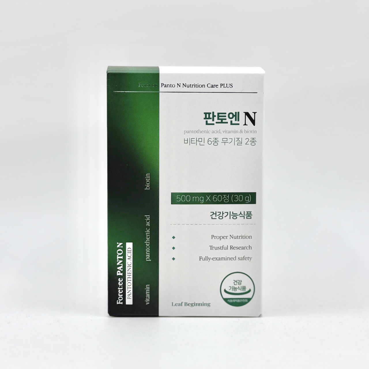 리프비기닝 포레티 판토엔 500mg x 60정
