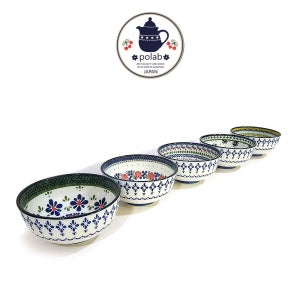 폴라브 도자기 우동기 5P 폴란드 스타일