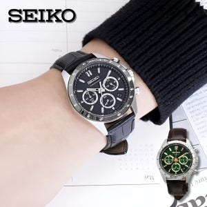 세이코 SBTR021 크로노그래프 시계 2종