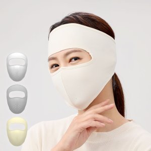 시원해유 쿨 페이스 마스크 3종세트 자외선차단 안면 쿨링 마스크 햇빛가리개 시워내유